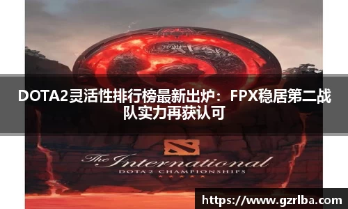 DOTA2灵活性排行榜最新出炉：FPX稳居第二战队实力再获认可