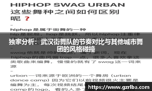 独家分析：武汉街舞队的节奏对比与其他城市舞团的风格碰撞